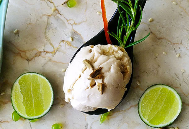 Lemon Nuts Coconut Best Vegan Ice Cream Bali