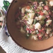 vegan mexican quinoa ceviche