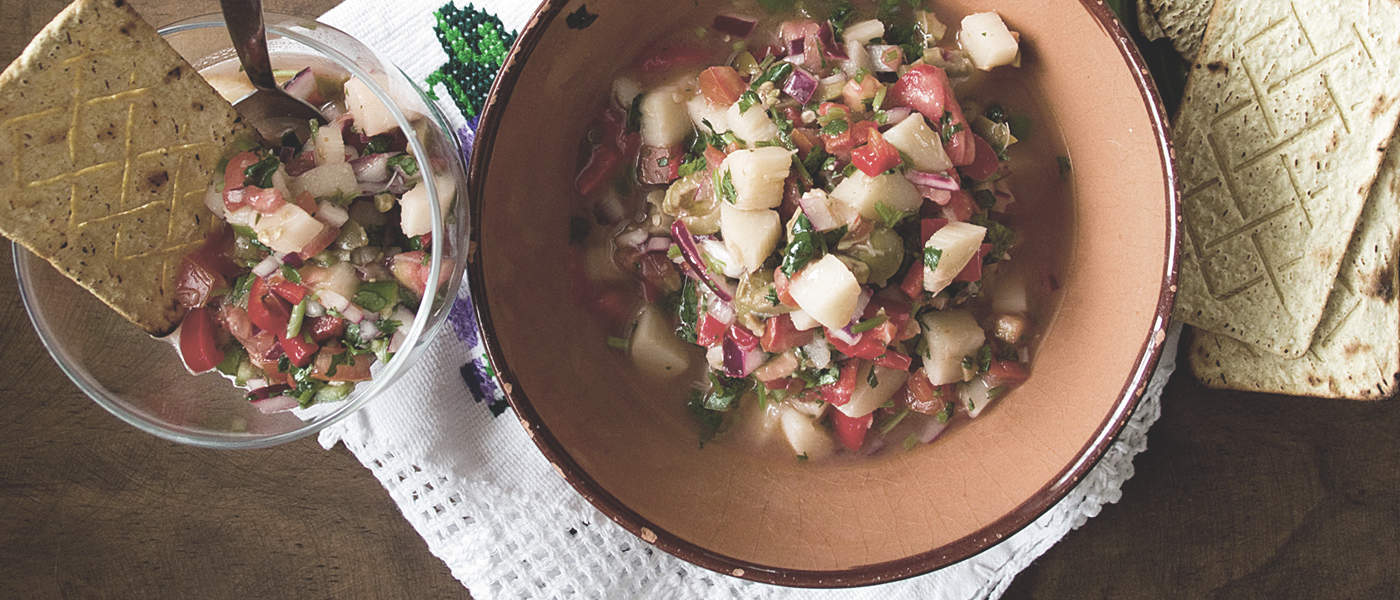 vegan mexican quinoa ceviche