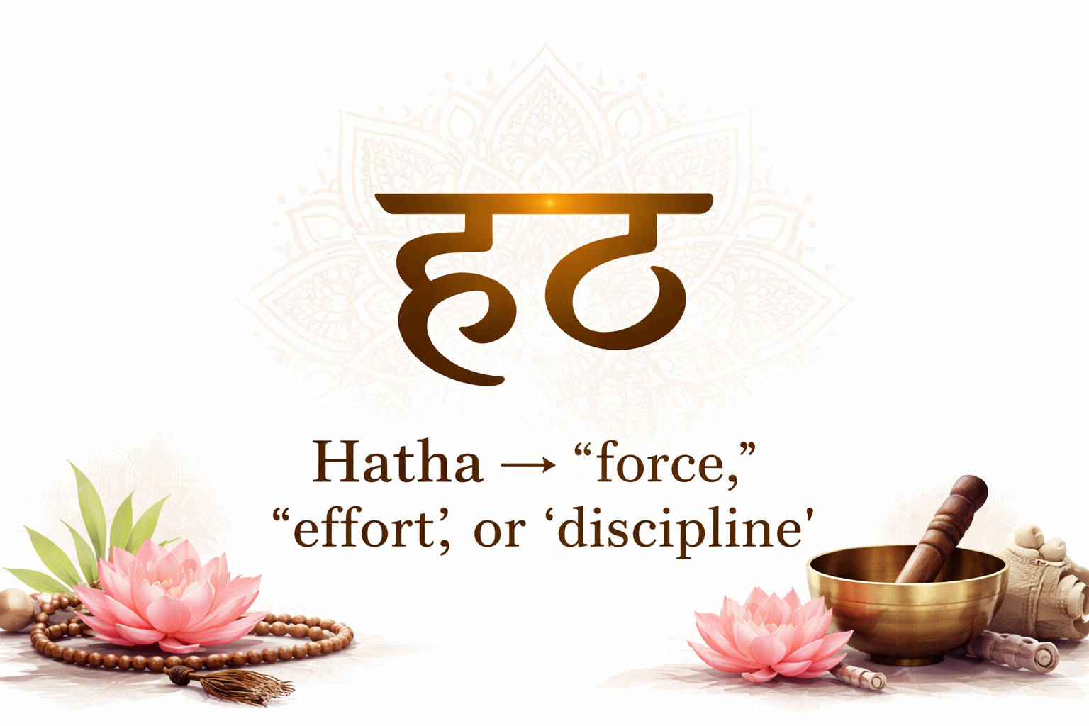 Haṭha Pronunciation