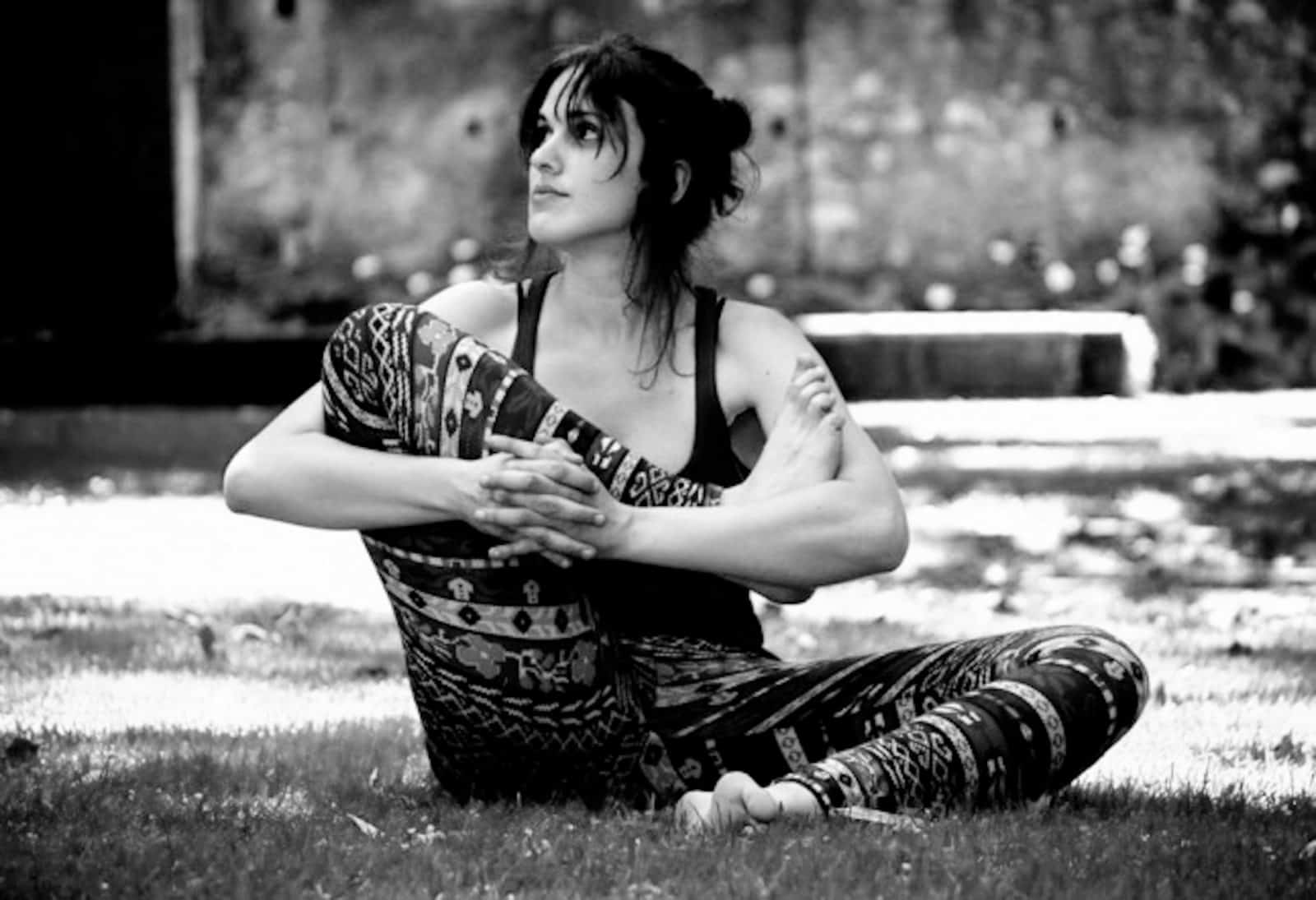 Yoga teacher Inês Rosa
