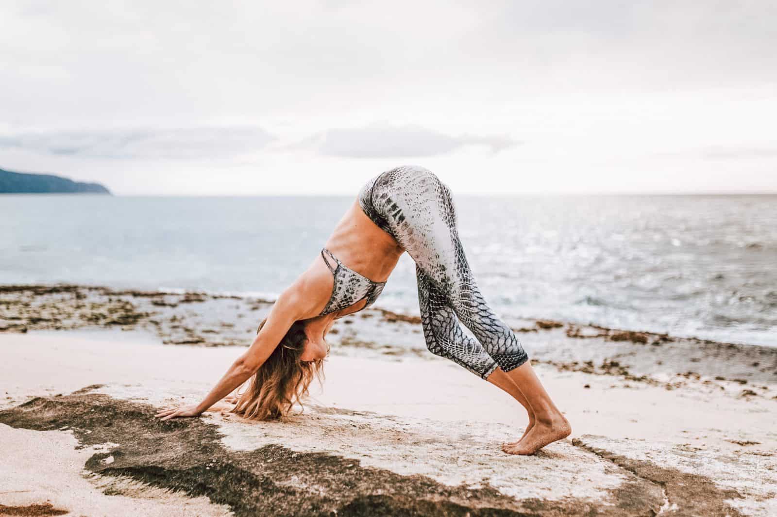 urdhva or adho mukha śvānāsana