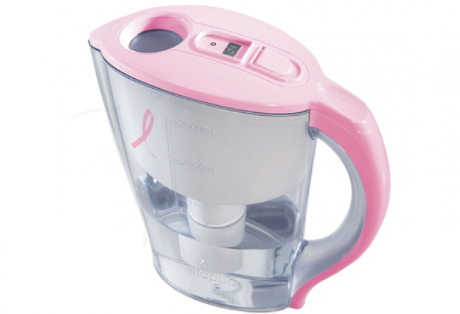 Breast Cancer Awareness Water Pitcher from Vitapur