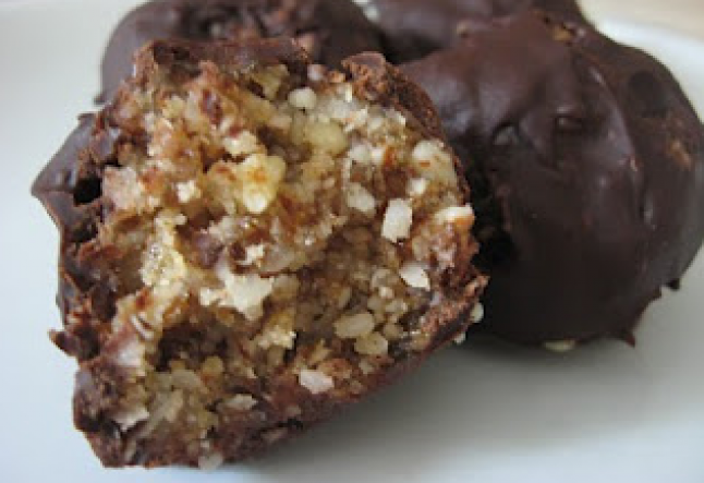 raw vegan chocolate nut balls