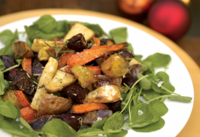 roasted root vegetables