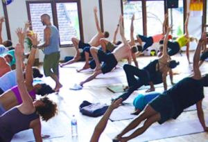 yoga in bali at radiantly alive