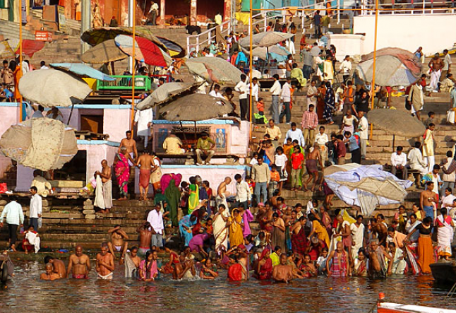 a memory of india - benares