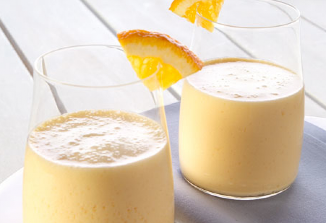 the oh-so healthy orange smoothie