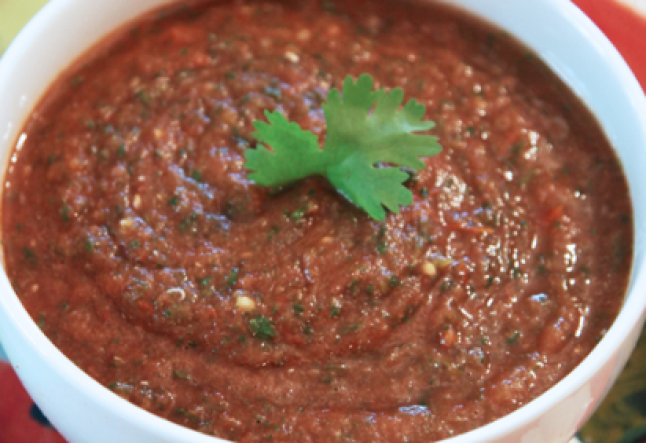 tasty homemade salsa