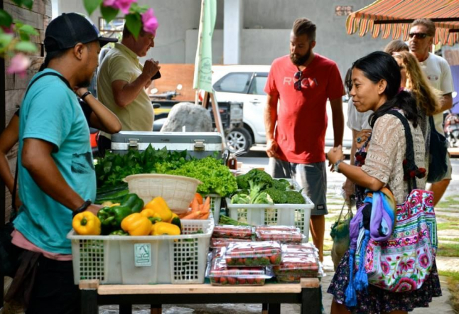 samadi organic farmer’s market