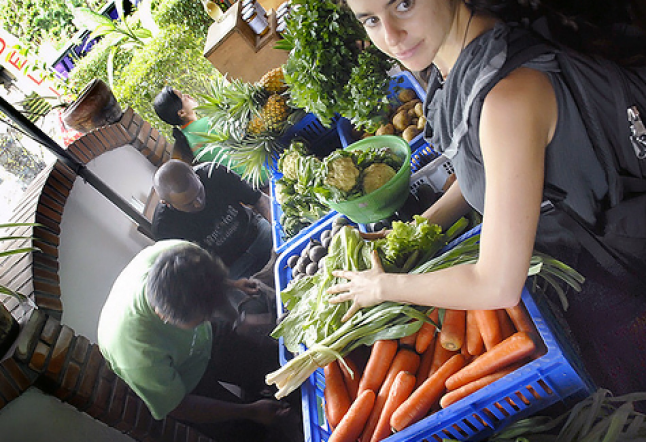 ubud organic farmers market