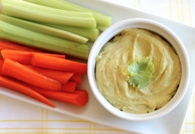 avocado hummus