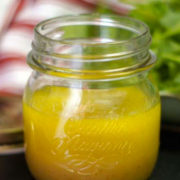 raw creamy yellow salad dressing