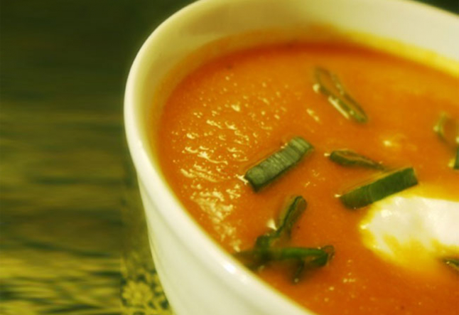 spicy carrot soup