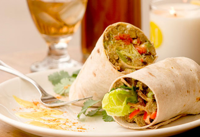 madras tempeh wraps