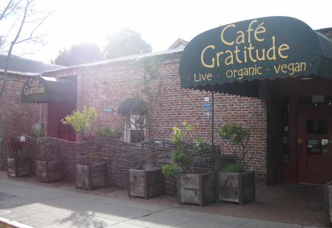 cafe gratitude is alive & well....