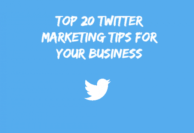 top 20 twitter marketing tips for your small business