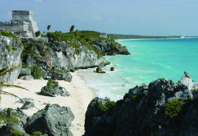 time out in tulum, mexico