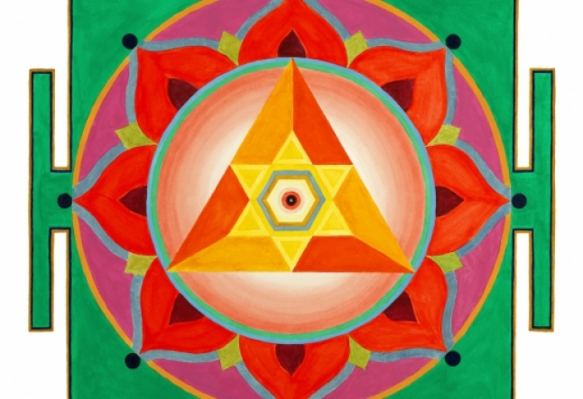 Yantra art for meditation