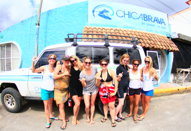 chicabrava surf camp teaches women to surf