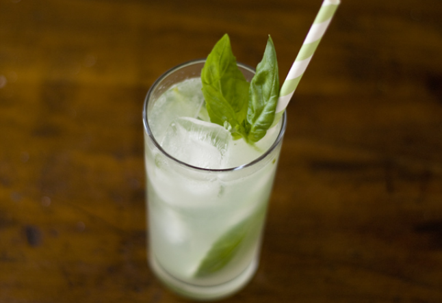 thai basil, cane sugar gin cocktail