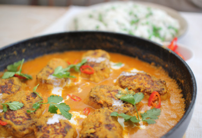 cabbage & cauliflower kofta