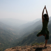 vrksāsana tree pose