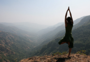 vrksāsana tree pose