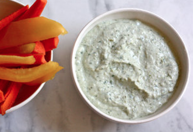 black olive tofu spread