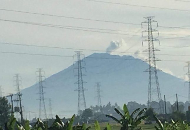 mount agung latest news