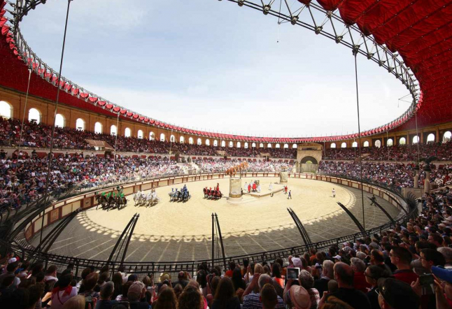 Puy du Fou, medieval theme park in West of France