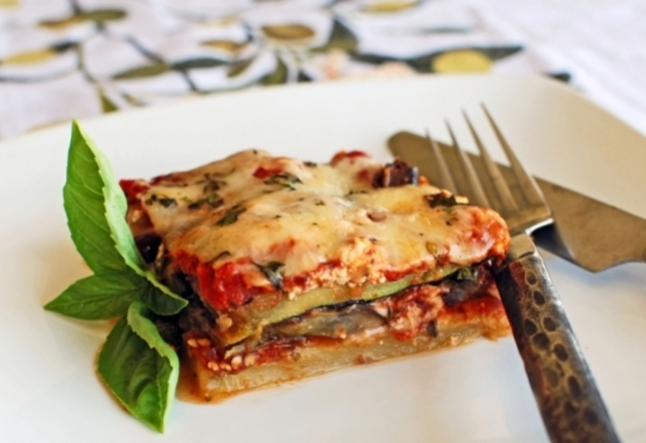 eggplant zucchini parmigiano