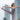 woman practicing one top roof building workplace yoga