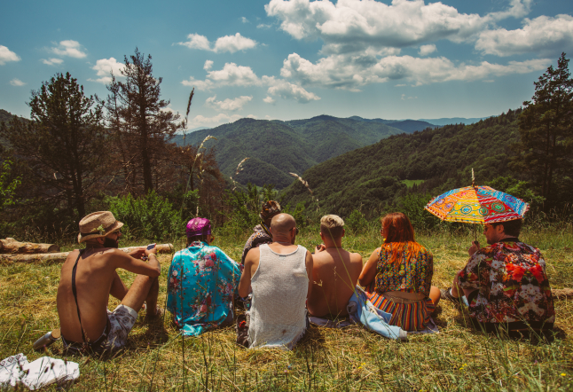 meadows in the mountains