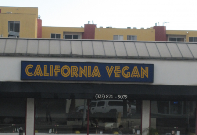 california vegan