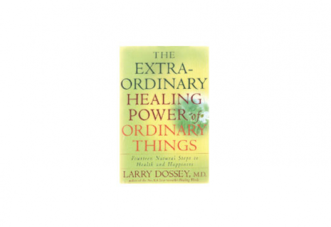 the extraordinary healing power of ordinary things