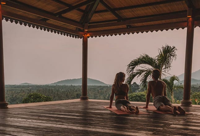 yoga practice pemuteran classes north bali