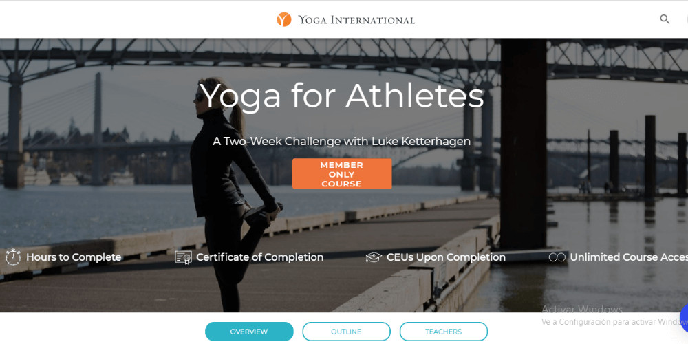 Yoga for Athletes Course