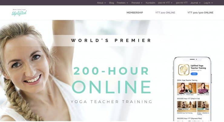 brett larkin smiling Yoga Certification Programs Online