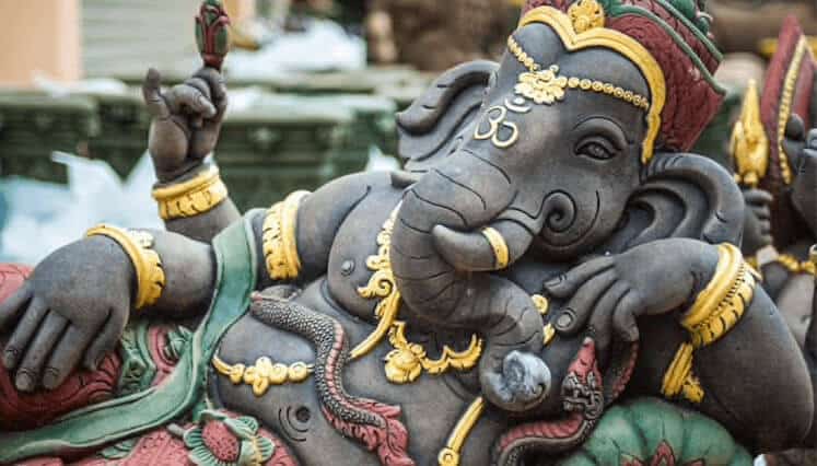 statue ganesh laying meaning of spiritual 