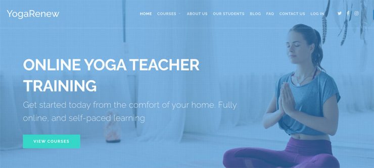 capatura de pantalla con mujer meditando en postura namaste
Escuela Internacional de Yoga Online
Hacerse profesor o profesora de yoga con un curso de monitor intensivo en linea