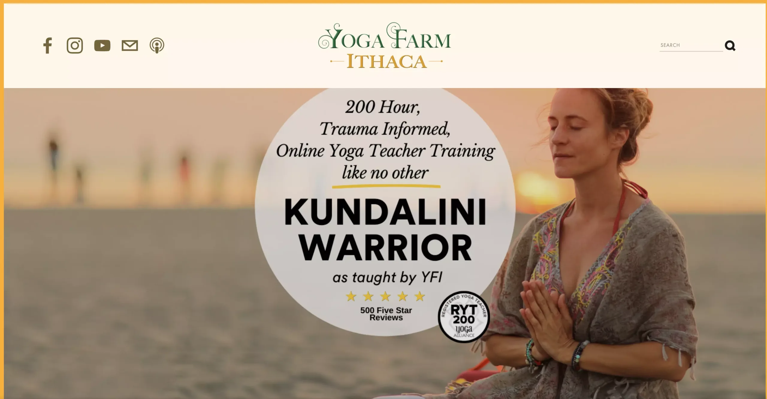 Kundalini Warrior 200-Hr Online YTT at Yoga Farm Ithaca
