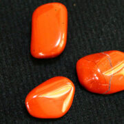 three red orange root chakras stones crystals for