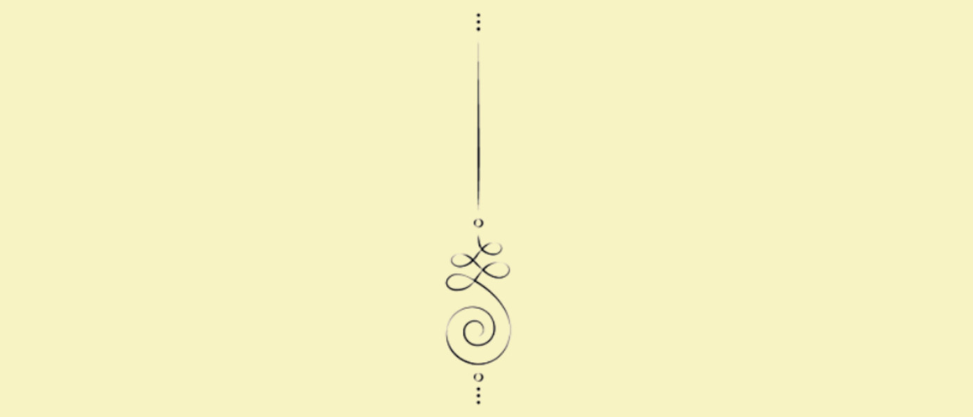 Minimalist tattoo design representing soul, body, and universe on Craiyon