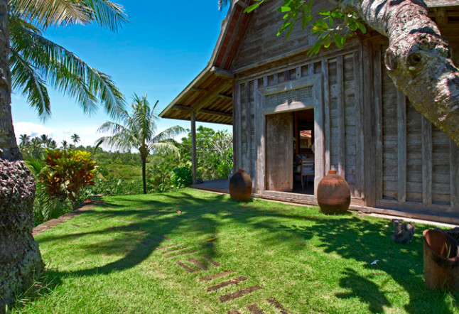 shanti lodge wooden bungalow