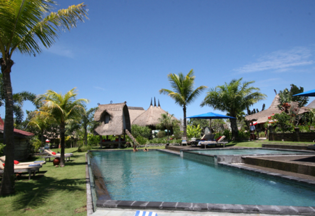 Swiming pool at Desa Seni Bali Yoga Studio Canggu