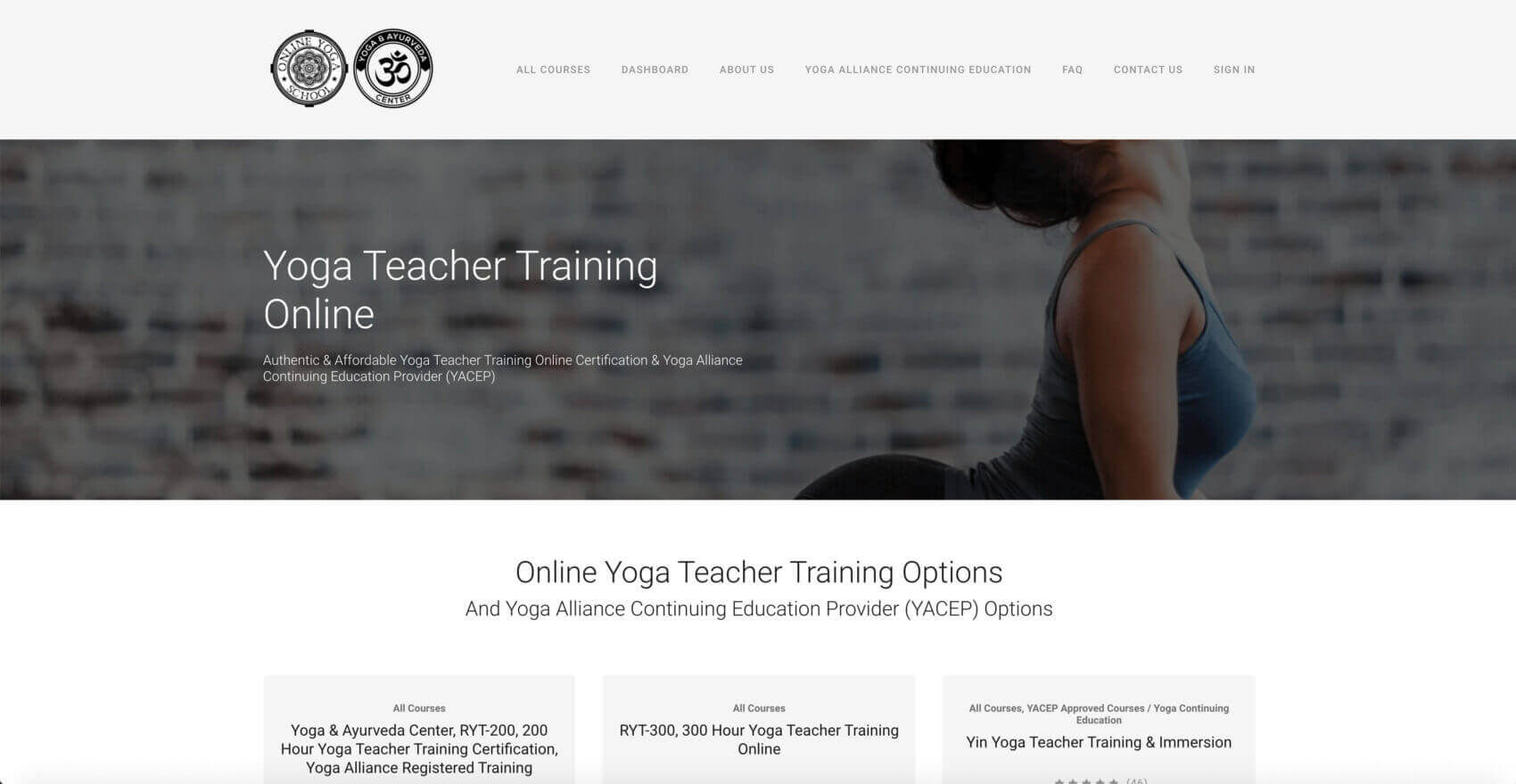 captura de la website, mujer practicando yoga entranamiento online para profesores de yoga
Escuela Internacional de Yoga Online
Hacerse profesor o profesora de yoga con un curso de monitor intensivo en linea