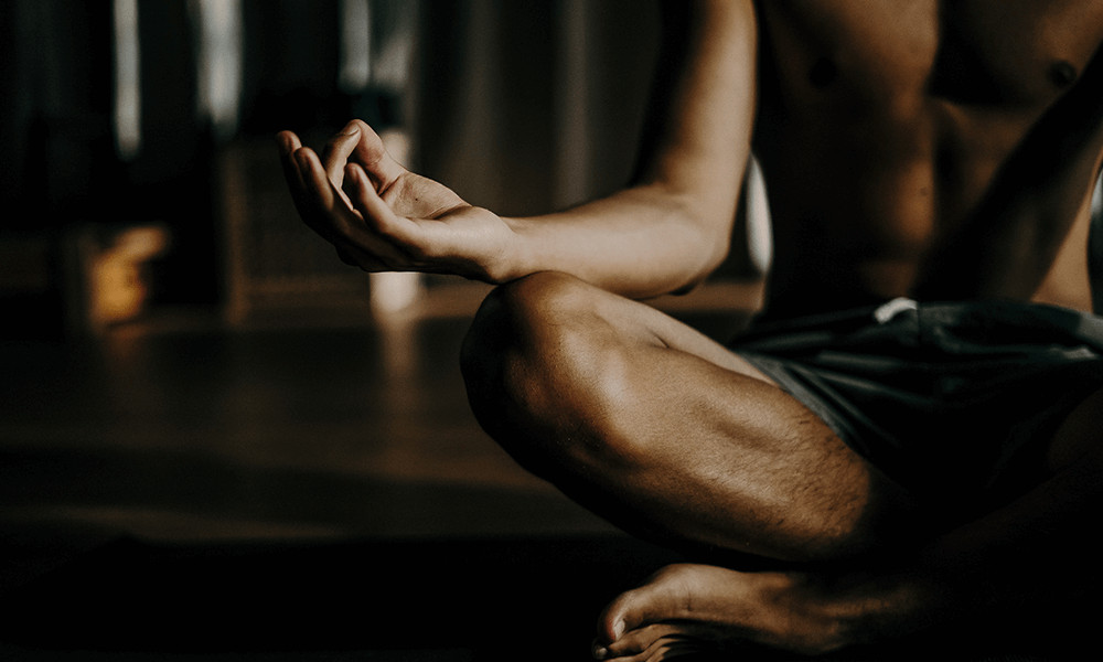 centering meditation mudra