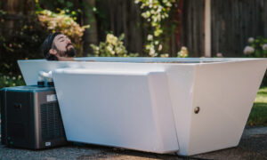 cold tub available