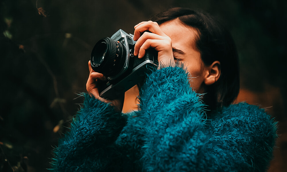 femme photographe